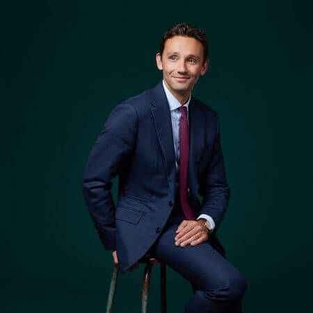 Portrait of Romain Eyherabide, consultant at Eric Salmon & Partners